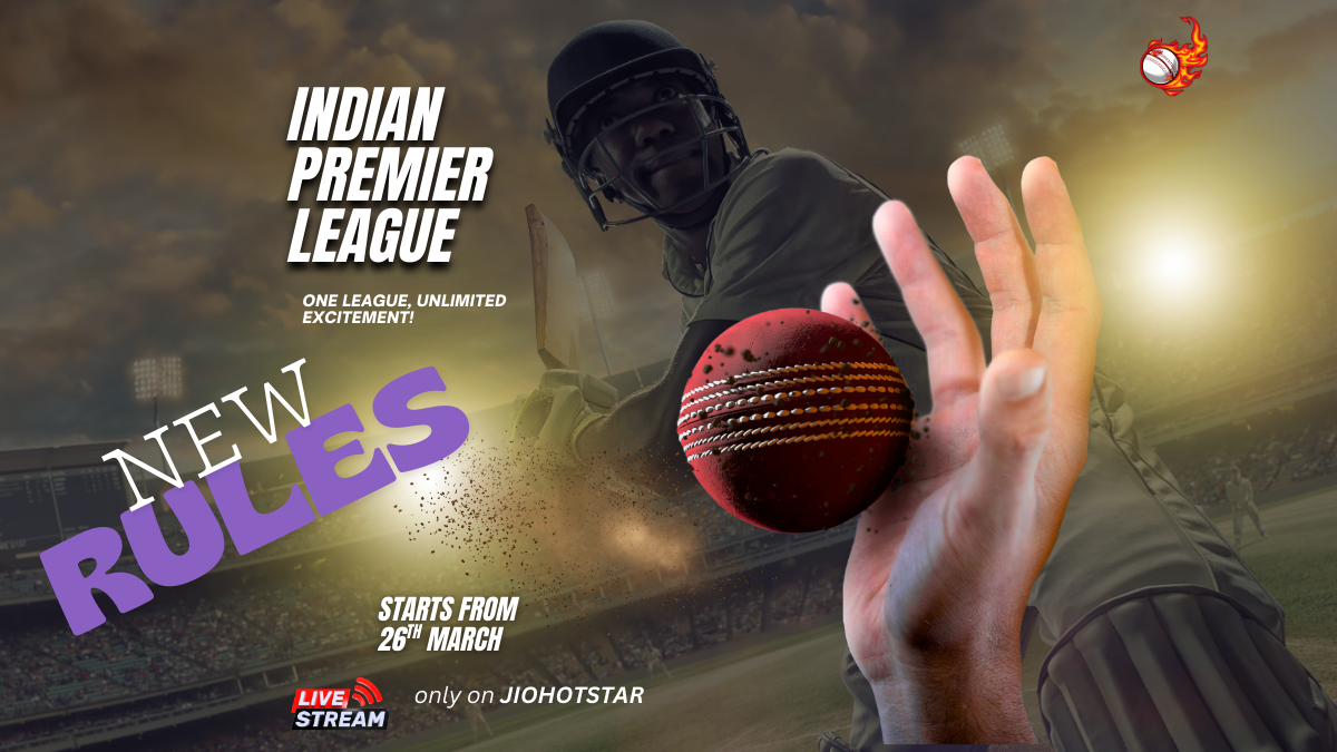 IPL 2026 New Rules & Changes से जुड़े अहम बदलाव दर्शाता क्रिकेट स्टेडियम
