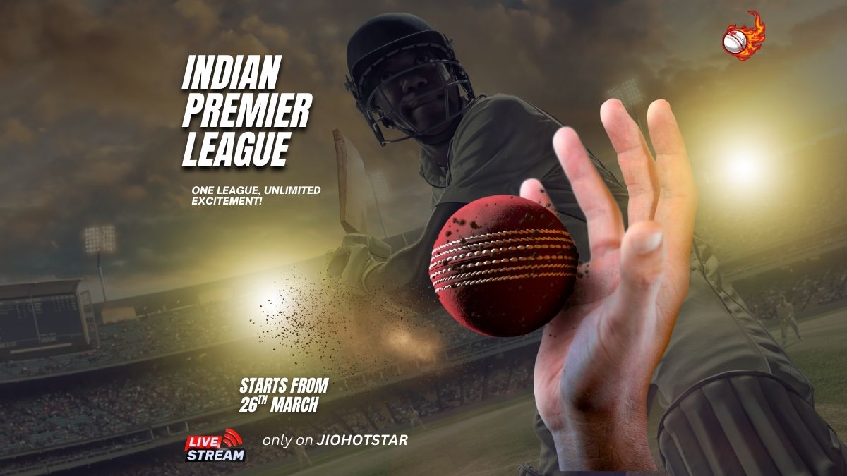 IPL 2026 Schedule से जुड़ी जानकारी दिखाता क्रिकेट स्टेडियम