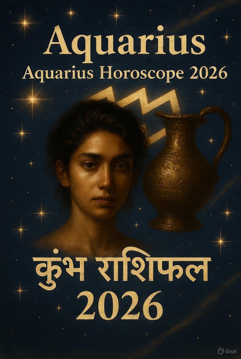 कुम्भ राशि 2026 राशिफल – शानदार नवीनता और अप्रत्याशित सफलता का वर्ष