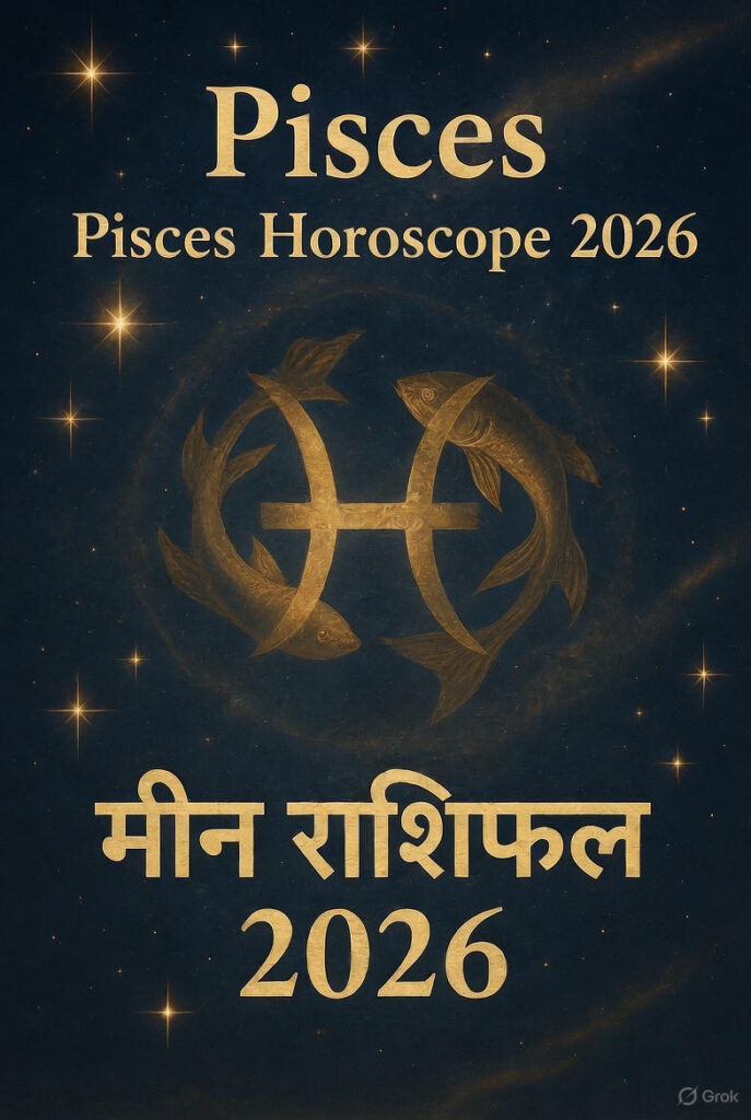 मीन राशि 2026 राशिफल – शानदार आध्यात्मिक जागरण और रचनात्मक सफलता का वर्ष