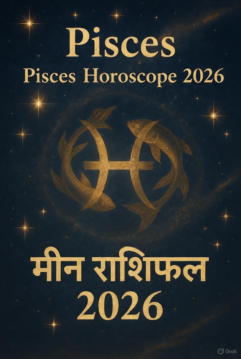 मीन राशि 2026 राशिफल – शानदार आध्यात्मिक जागरण और रचनात्मक सफलता का वर्ष