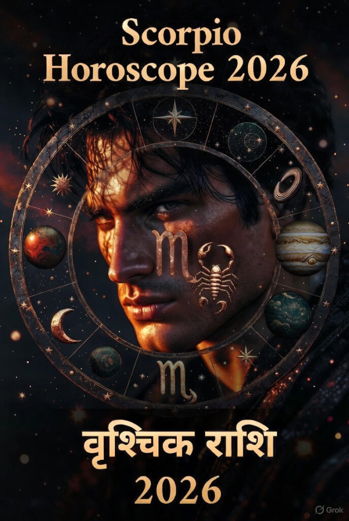 वृश्चिक राशि 2026 राशिफल: शक्तिशाली सफलता और ग्रह गोचर की भविष्यवाणी | Scorpio Horoscope 2026 in Hindi